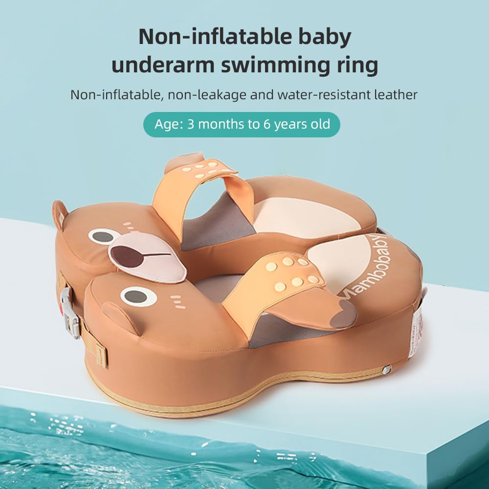 Flotteur de Natation Non Gonflable pour bébé, avec Déflecteur d'eau, pour Une Natation d'été en Toute sécurité Bébés Garçons et Filles