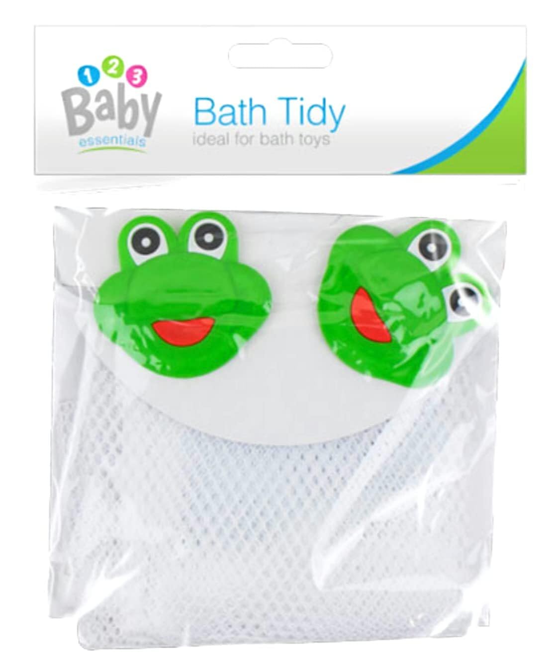 123 Baby Essentials Green Bath Toy Storage Net With Suction Cups