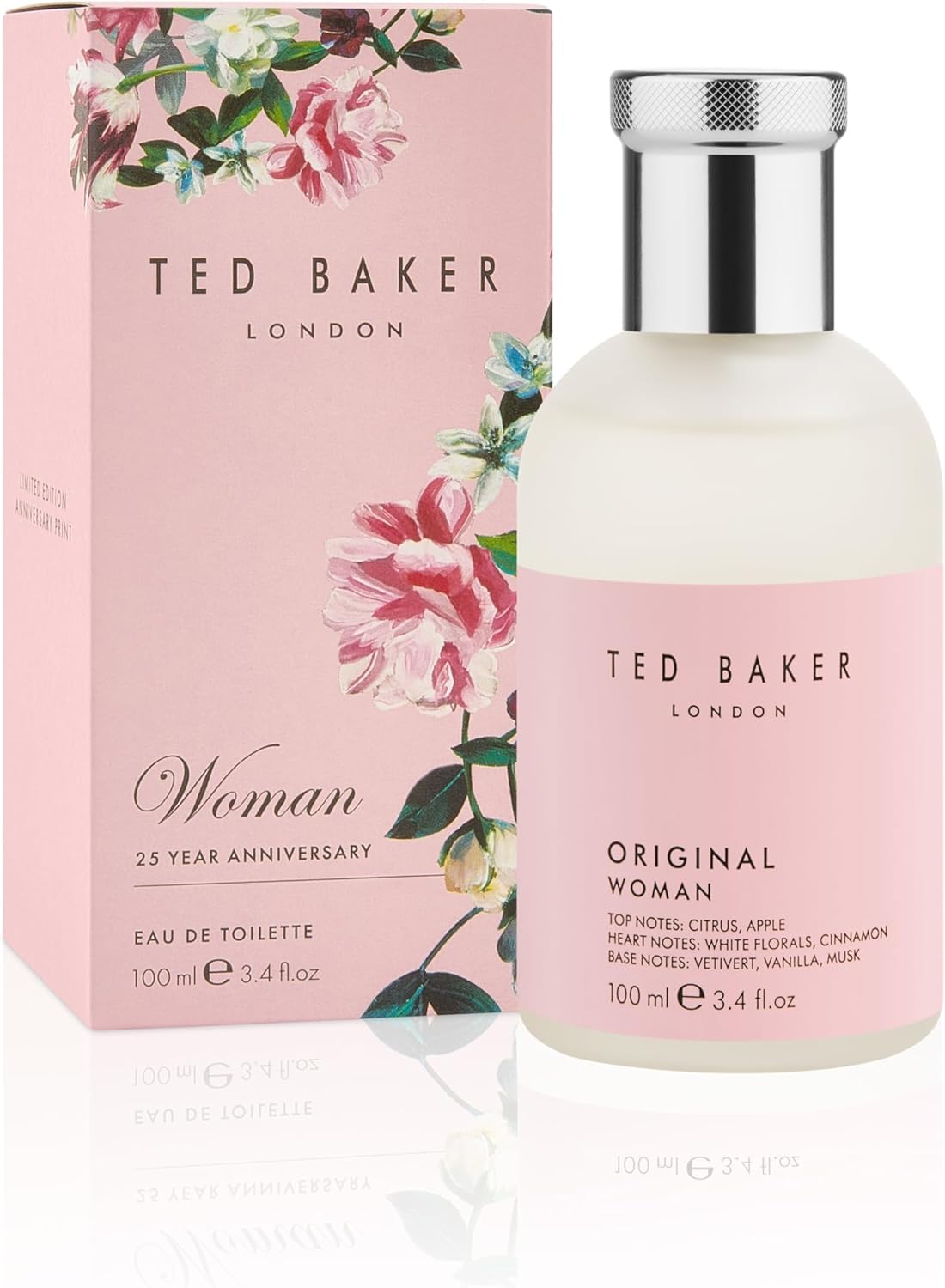 Baker Woman Pink EDT Ladies Womens Perfume 100ml With Free Fragrance Gift