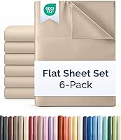 Vista 97 de Sábana encimera de bolsillo profundo, más suave que el algodón egipcio, 1 sábana encimera para colchón tamaño King