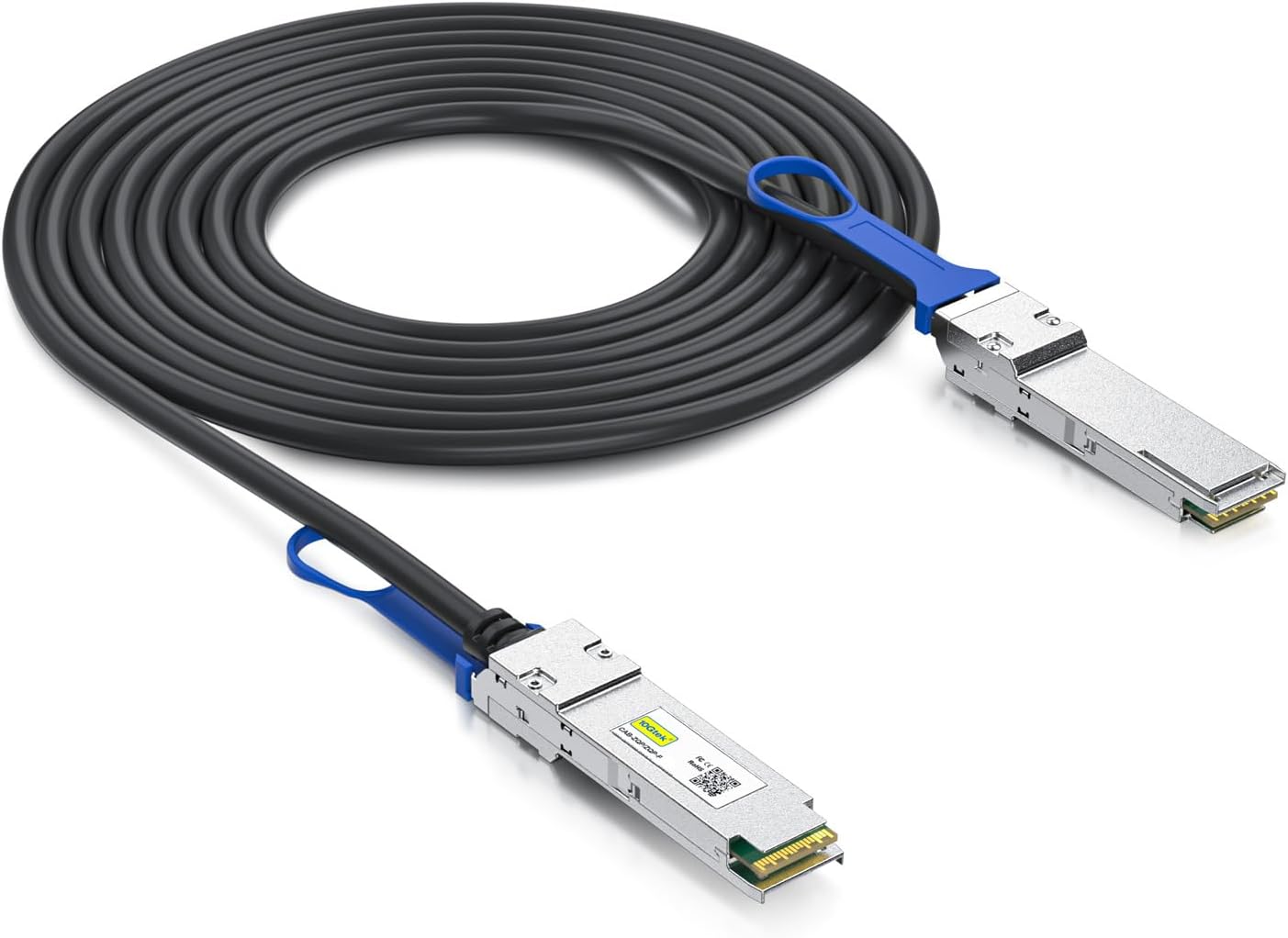 100Gb/s QSFP28 DAC Cable - 100GBASE-CR4 ETH 100GbE QSFP28 to QSFP28 Passive Direct Attach Copper Cable for Mellanox ETH MCP1600-C002E30N, 2-meter