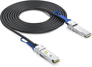 10Gtek 100G QSFP28 DAC Cable - 100GBASE-CR4 QSFP28 to QSFP28 Passive Direct Attach Copper Twinax Cable for Cisco QSFP-100G-CU2M, 2-Meter