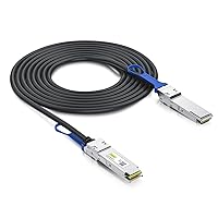 Vista 1 de 10Gtek 100Gb/s QSFP28 DAC Cable - 100GBASE-CR4 ETH 100GbE QSFP28 a QSFP28 Cable de cobre de conexión directa pasivo para Mellanox ETH
