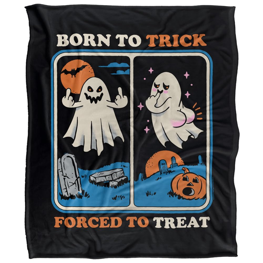 Steven Rhodes Born To Trick Silky Touch Super Soft Throw Blanket 152 X 127 Cm