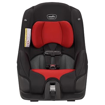 Evenflo Tribute LX Convertible Car Seat Jupiter Red