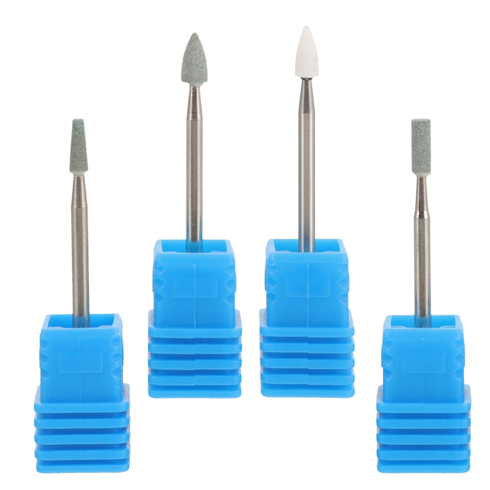 VILLCASE Professional Drill Bits Heads Nail Grinding Drill Bit Set for Manicure Tools Polishing Heads for Nail Material