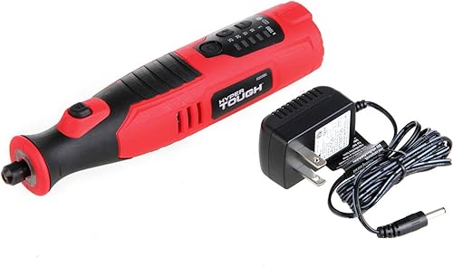 Hyper Tough AQ85000G Herramienta rotativa de iones de litio de 8 voltios con 40 accesorios