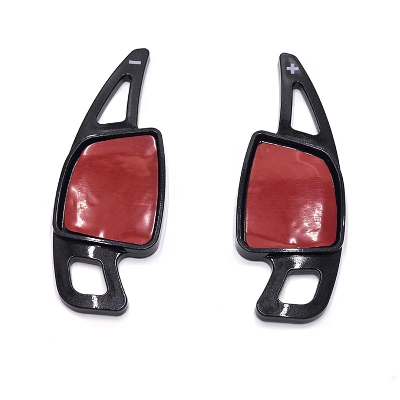 Immlsx Pearl Black Car Shift Paddle For A3 For A4 For A5 For A7 For A8 S3 S4 S5 S6 S7 2020 2021 Car Sports Steering Wheel Shift Paddle Shifter Abs Carbon Fiber Gear Shifter Paddles
