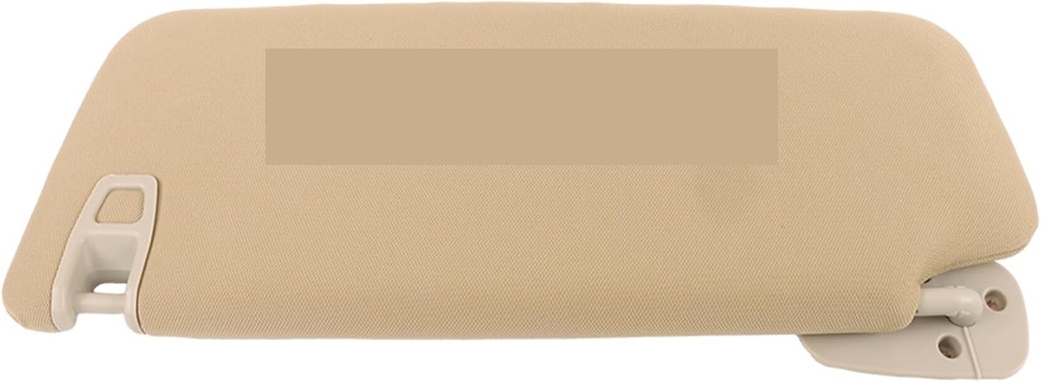 munirater Passenger Sun Visor Mirror Beige Right Replacement for 2007-2014 Silverado Tahoe Yukon Suburban Escalade 22850310