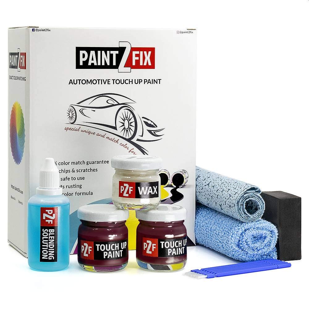 Touch Up Paint for Mercedes - Barolo Red 544 | Carnelian Red | Carneolrot | Scratch and Chip Repair Kit - 2.53 Fl Oz (75ml)