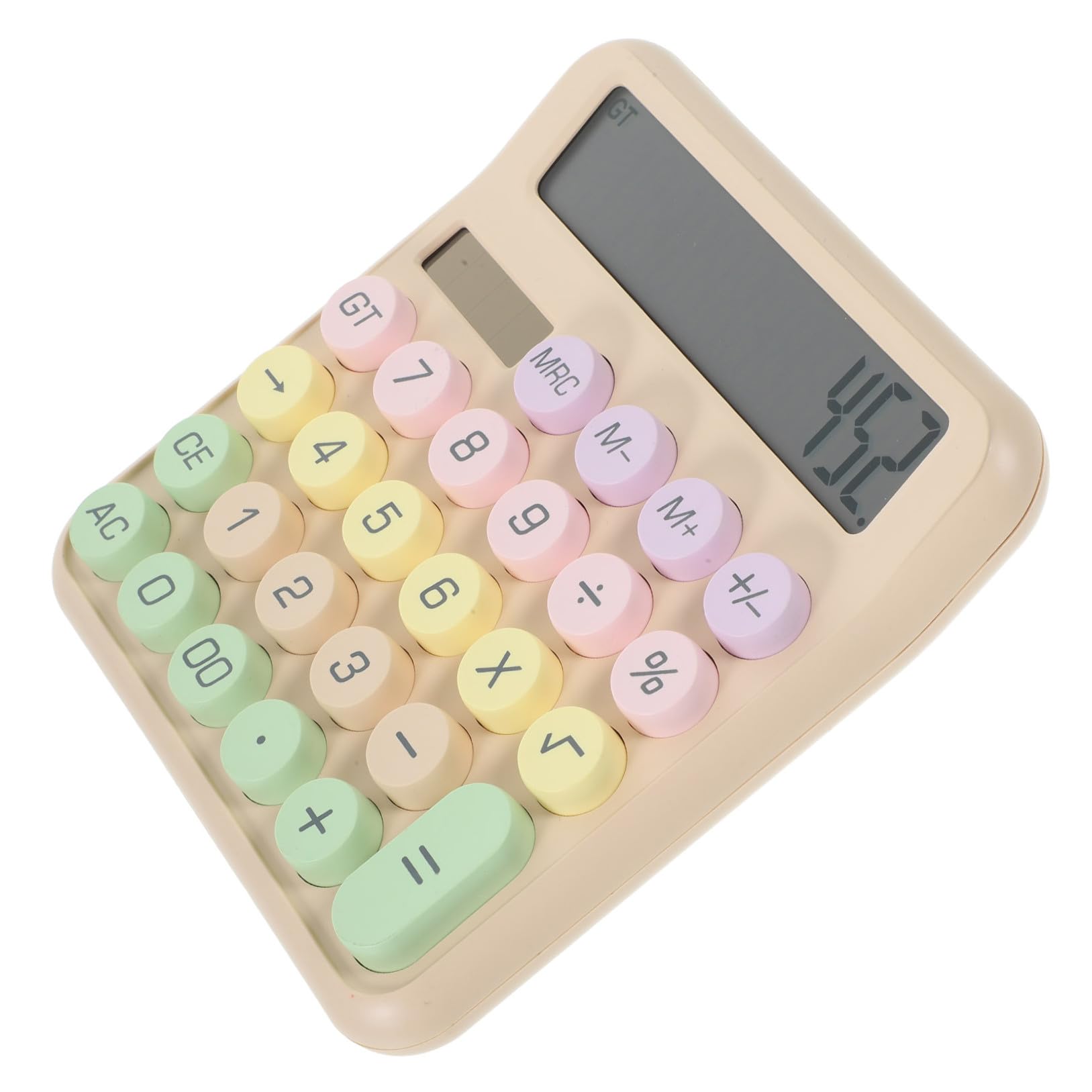 Calculadora de oficina portátil UKCOCO ideal para mochilas y estudio diario 8