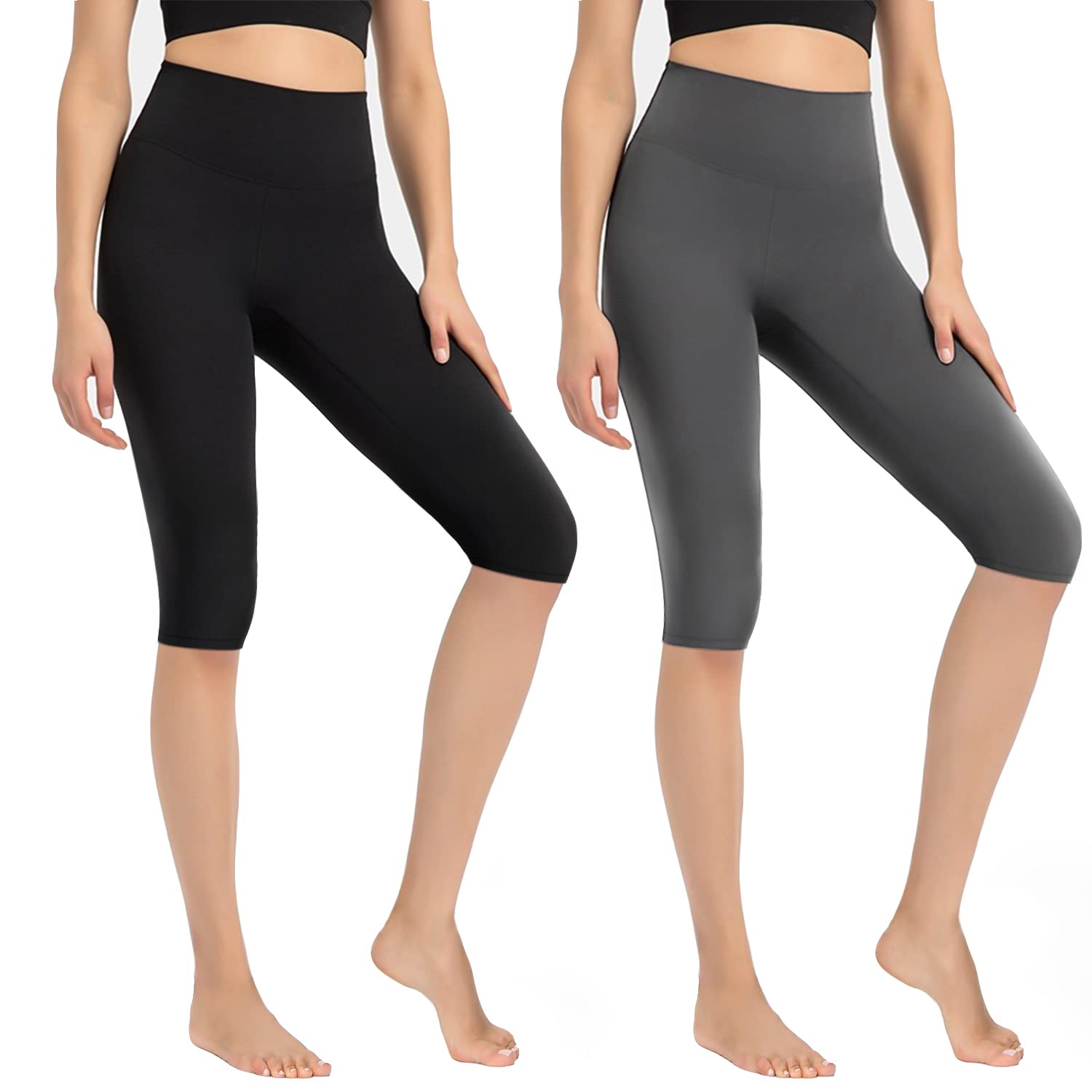 FULLSOFT2 Pack Seamless Leisure Bras for Women-Thin Soft Comfy Daily Bras with Removable Pads