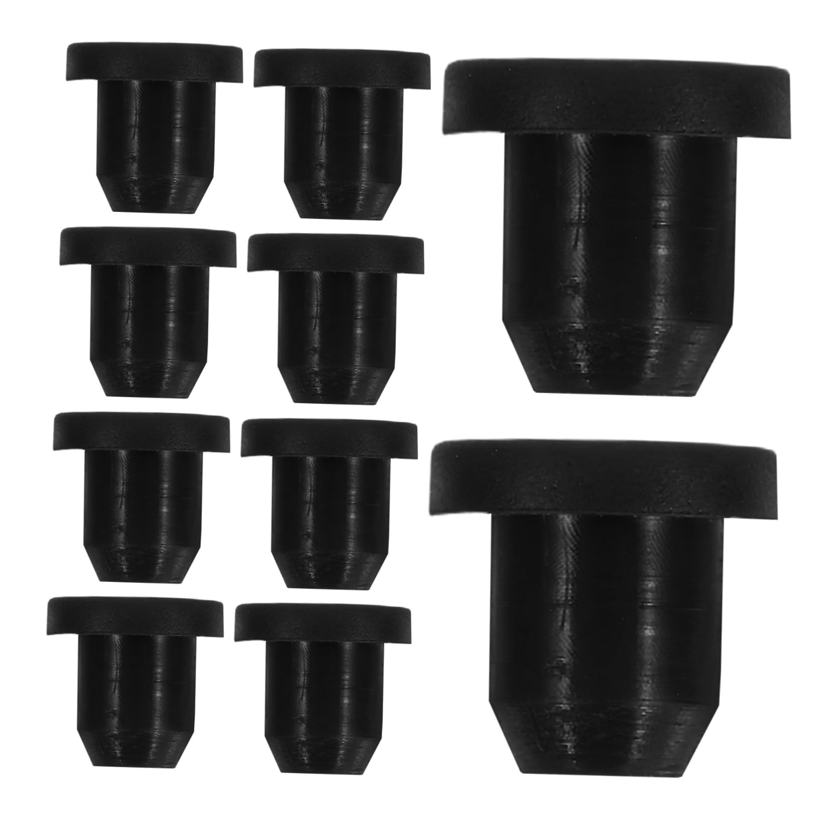 40pcs Snap Keyhole Plug Silicone Wine Bottle Stopper Reusable Airtight Inserts for Holes Fresh-keeping Seal Caps