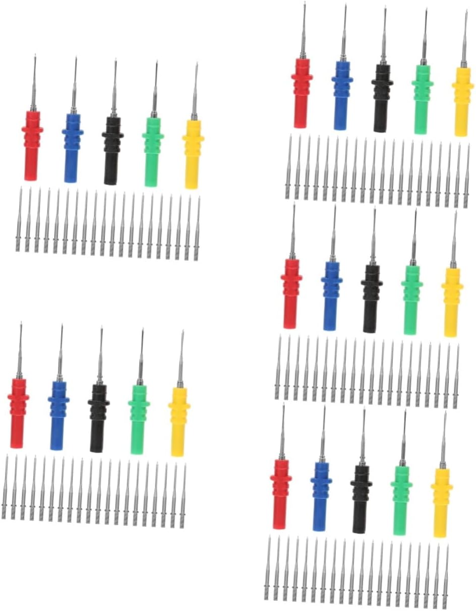 5sets Automotive Non-Destructive Test Probes Multimeter Probes for Efficient Wire Piercing and Circuit Diagnostics Compatible Multimeter for Accurate Electrical Testing