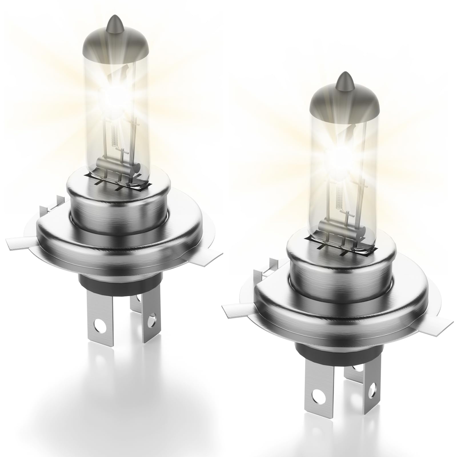LUMYNARE H7 Halogen Headlight Bulbs, 5500K Bright White, 1800LM, 55W 12V Standard High Beam or Low Beam or Fog Light Bulbs, High Brightness Headlight Bulb for Car, Plug and Play, No Glare, 2 Pack — view 15