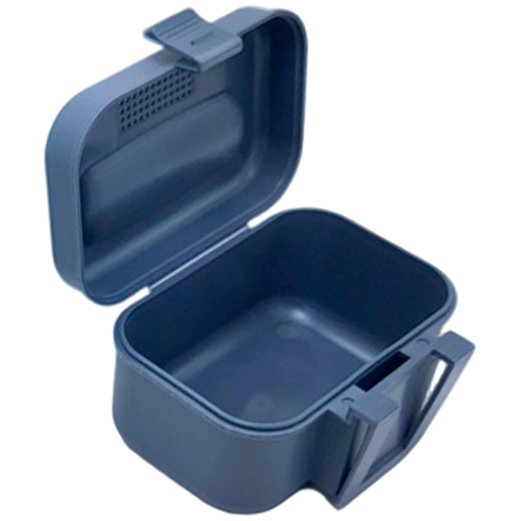 Caja de gusano, caja de cebo vivo de pesca de plástico, balde de cebo de agujeros transpirables con tapa a prueba de fugas, clip en recipiente de gusano para el cinturón, cubo