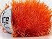 Orange Eyelash Yarn 50 Gram Ice 22757