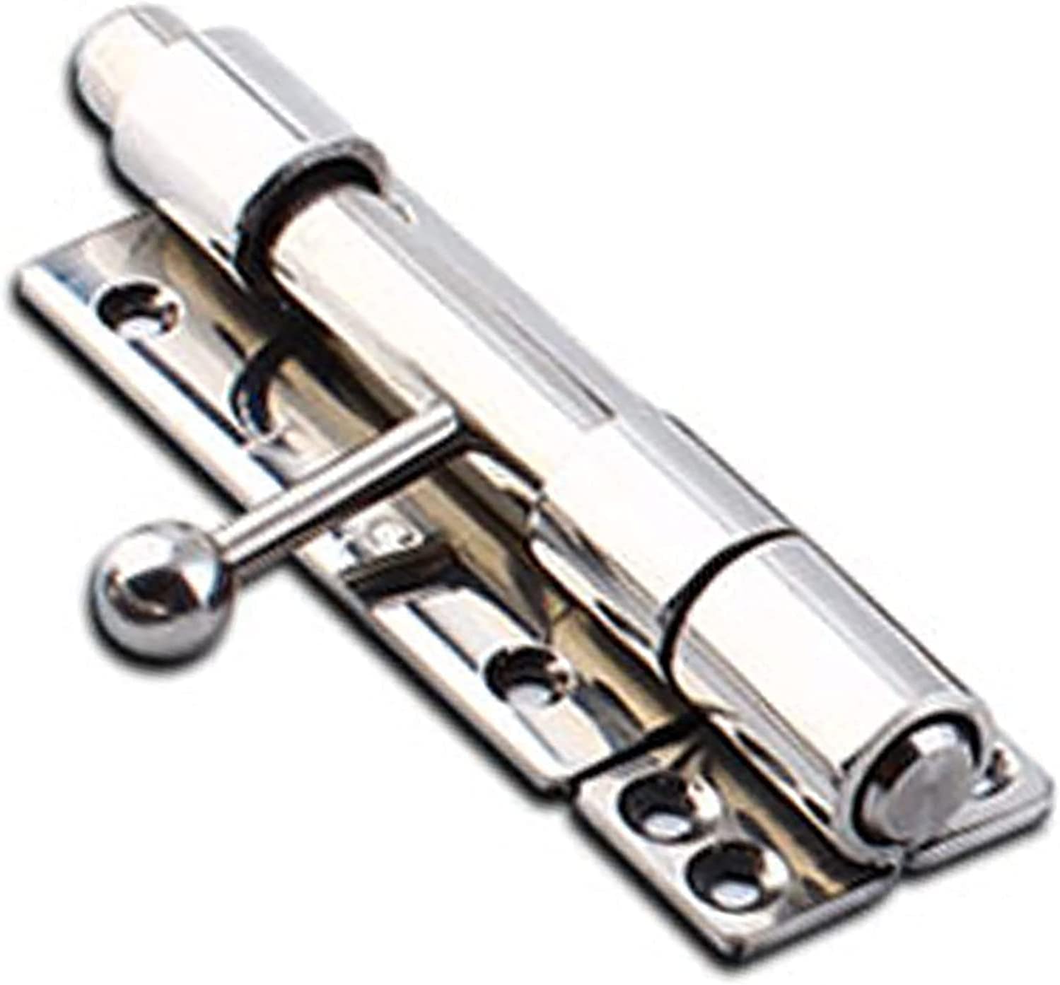 Sliding Door Lock, Bolt,Heavy Duty Slide with Padlock Hole,Thickened Stainless for(6 inch 14 core)