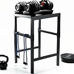 Dumbbell réglable & Le stand Kettlebell Canada, 500/600/800LB Rack de rangement soudé en acier résistant pour garage à domicile, Max 6-Part Montage facile, résistant à la rouille.