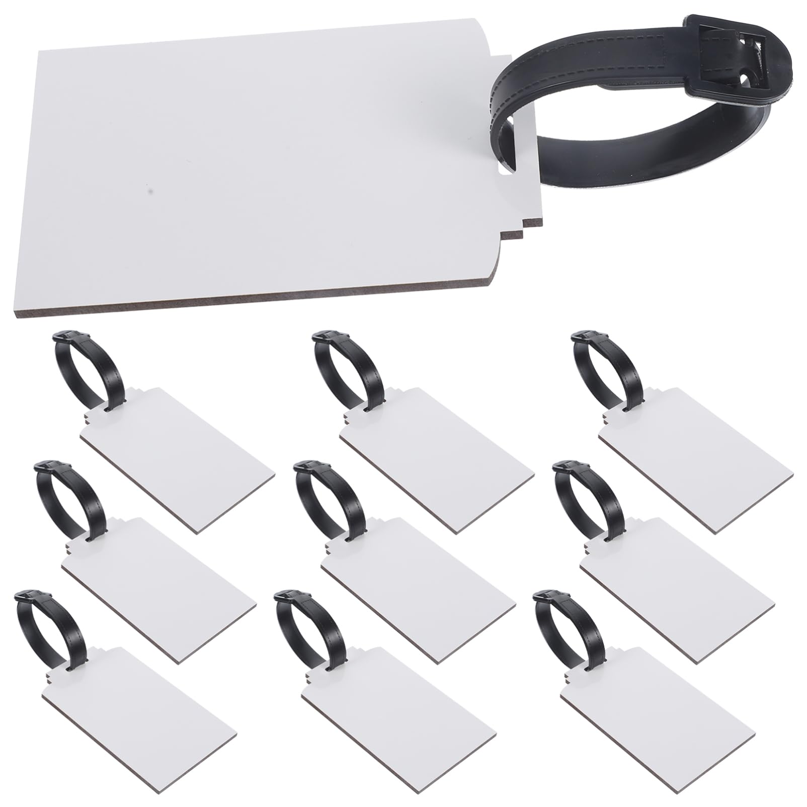 5 Sets Blanko Gepäckanhänger Für Thermotransferdruck Handgepäck Für Flugzeuge Sublimations Blanko Taschenanhänger DIY Gepäckanhänger Für Kreuzfahrtschiffe