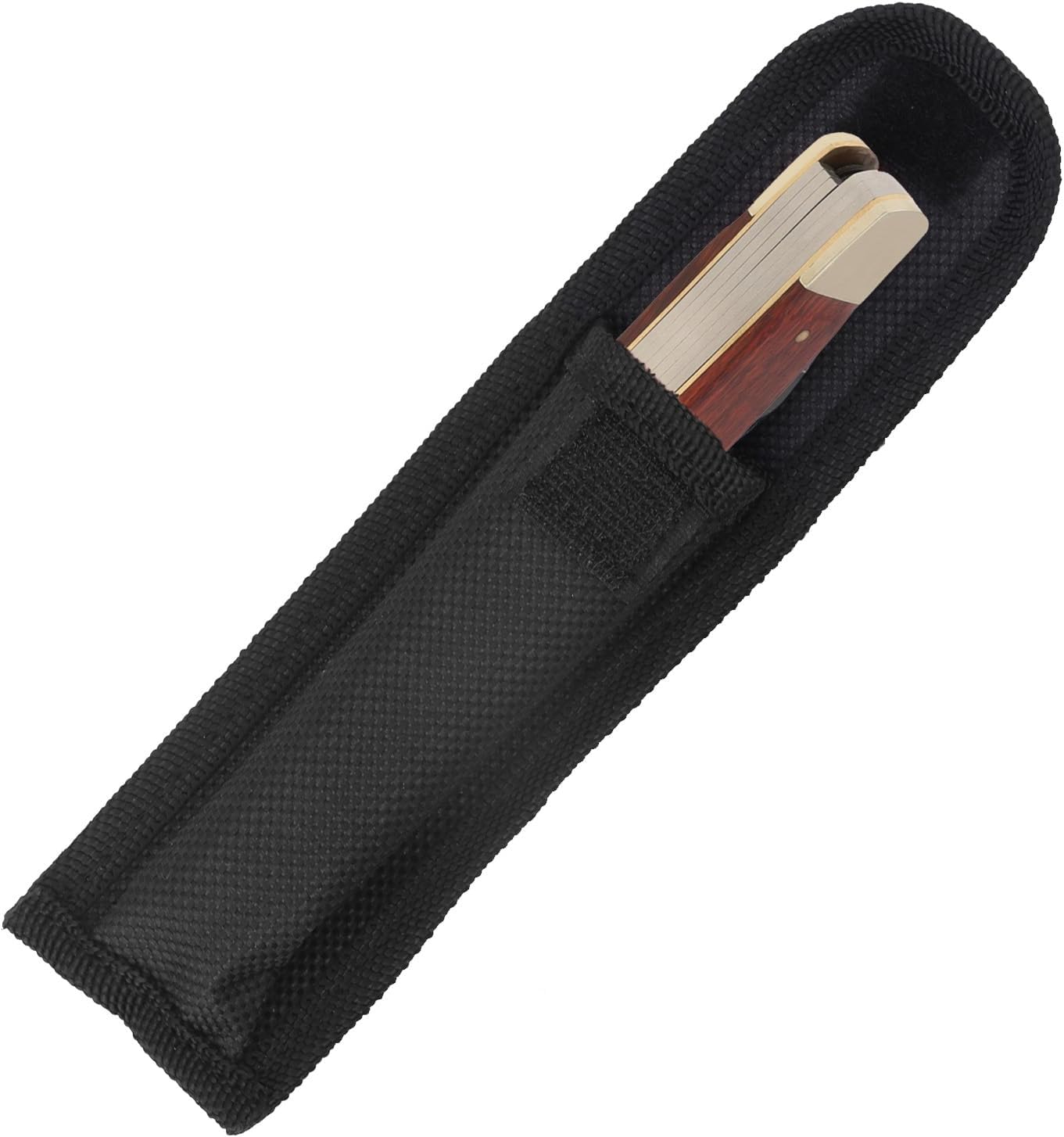 Carvin' 6in Traditional Folding Whittling Knife, Wood Carving tools with 1.5in Detail Blade, Sawcut Handle, Nickel Silver Bolsters, & Convenient Size for Carving, Camping, EDC, Woodworking Outdoor