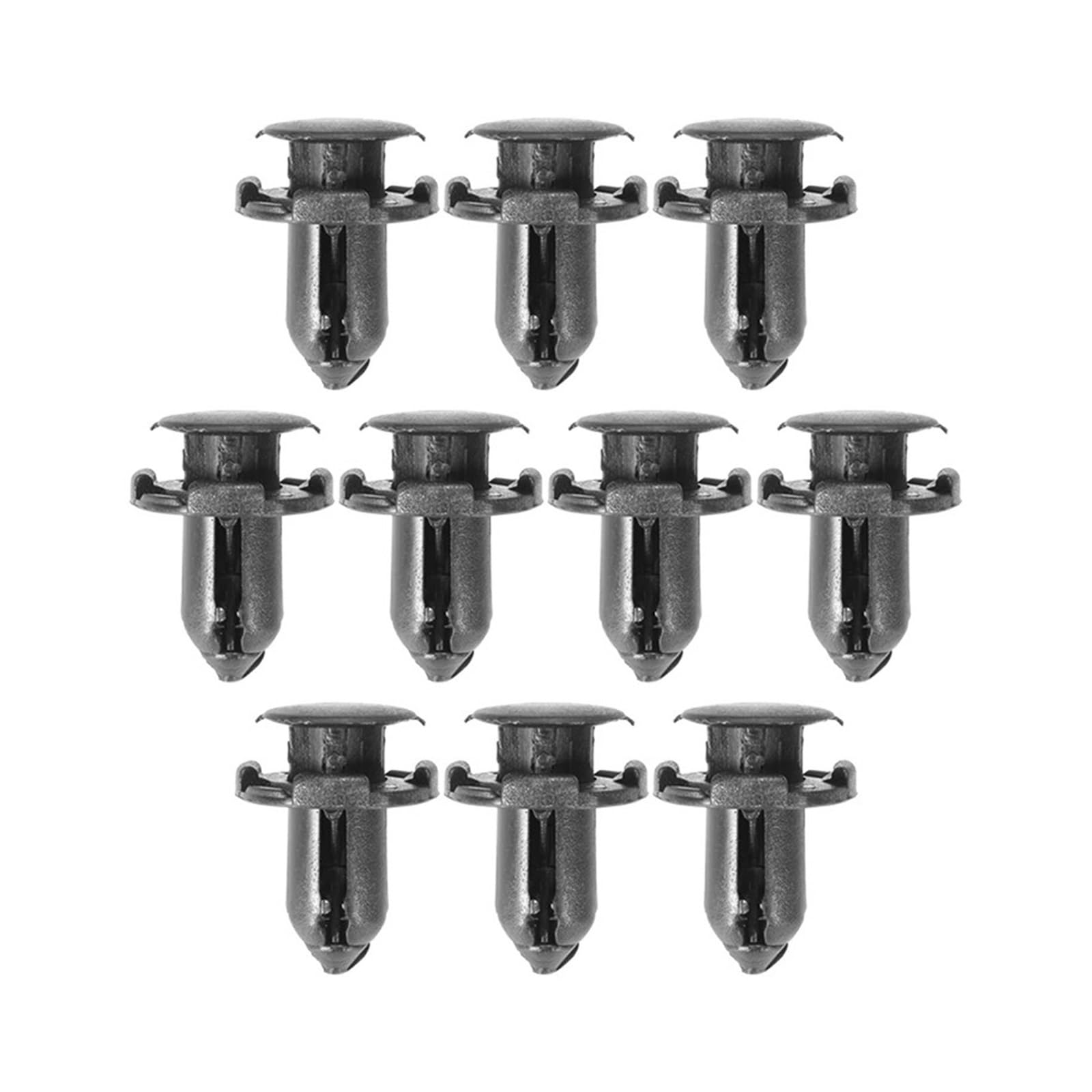 KXFVYNE 50pcs 9mm Clips Auto Bumper Fenders Buckle Mudflap Splash Guard Rivet Push Retainer