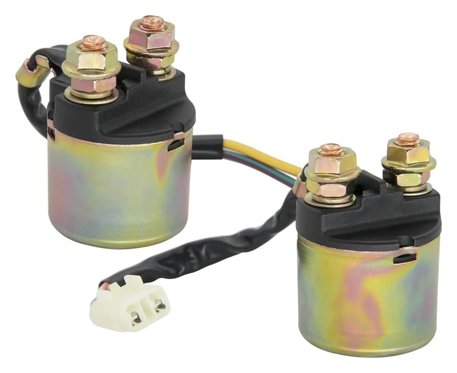 Scheda modulo relè, modulo relè di tensione, 2 pz Relè Solenoide di Avviamento Compatibile for TRX90 TRX300 TRX350 TRX400 TRX420 TRX450 TRX450ES TRX500 TRX650 TRX680