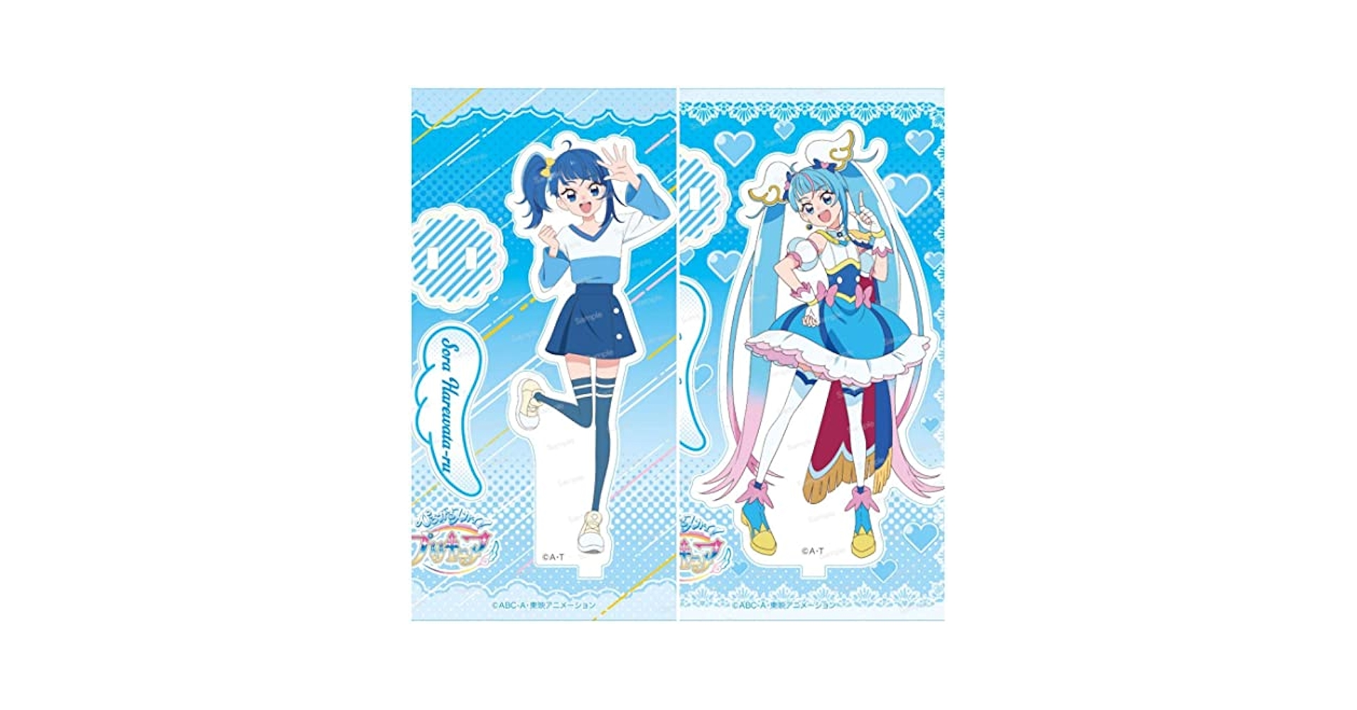 ［新品ラスト］ひろがるスカイ！プリキュア　シャープ　コラボ　ゆらゆらアクスタ 新品ラスト］ひろがるスカイ！プリキュア シャープ コラボ