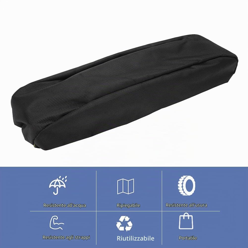 Copertura Impermeabile della Batteria della Bicicletta Elettrica, Borsa di Protezione della Batteria al Litio Antipolvere Anti-Fango Accessori per Biciclette ElettricheFlauta, Flauta