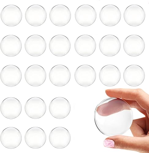 24 protectores de pared para tope de puerta de 1.57 pulgadas, protector de pared para pomos de puerta, autoadhesivo, protectores de pared de goma