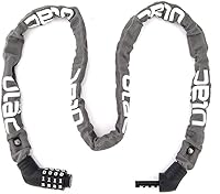 Vista 1 de ULAC Street Fighter Neo - Candado de cadena antirrobo con combinación de 4 dígitos (gris)