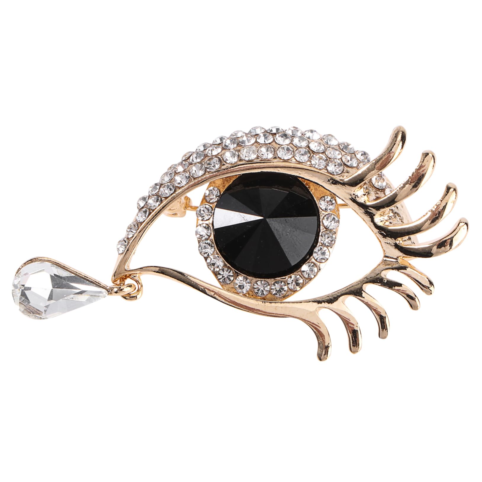 Broche fleur de luxe épingle vêtement modélisme yeux corsage - 8
