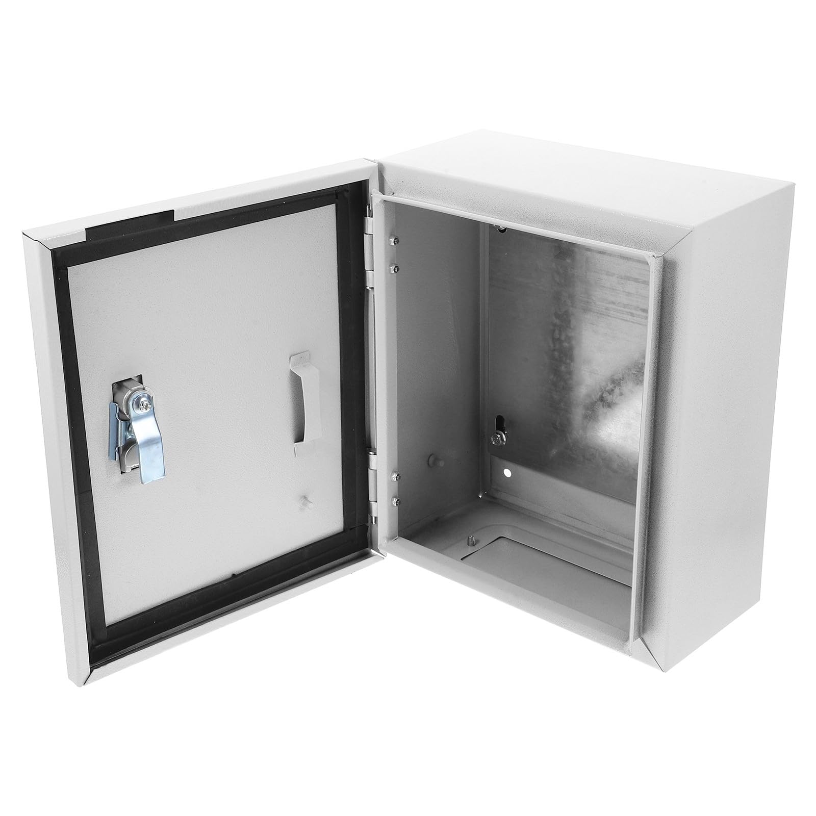 Coffret Électrique Mural Étanche en Acier Inoxydable Armoire Renforcée et Serrure Longue pour Distribution D'énergie et Maintenance Facile à Domicile
