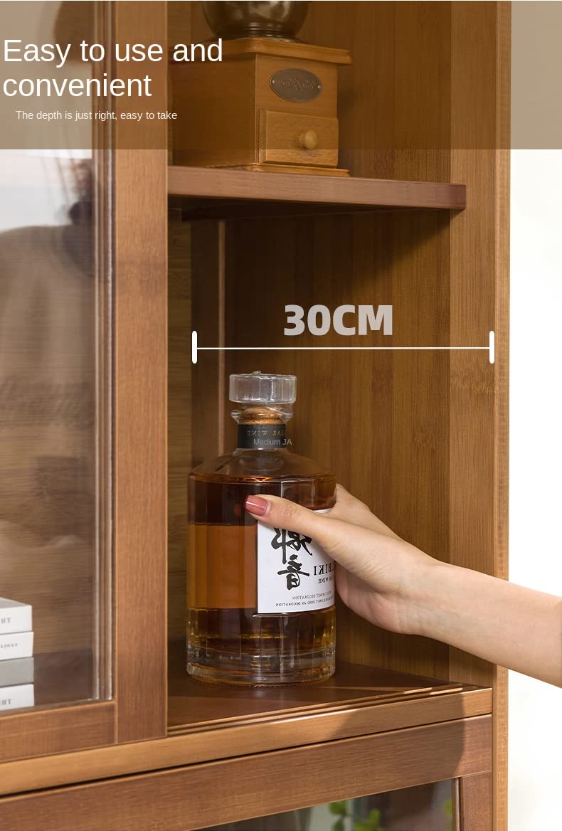 Amazon.co.jp: Kapmifサイドボードキャビネットシンプルなキッチン