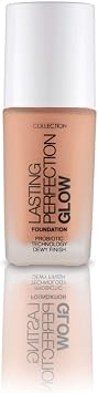 Collection Cosmetics Lasting Perfection Glow Foundation, Medium to Full Coverage, 27ml, Maple
