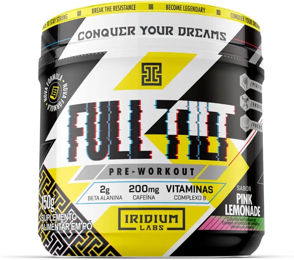 Full Tilt Pré-treino 150g - Iridium Labs Sabor: Pink Lemonade