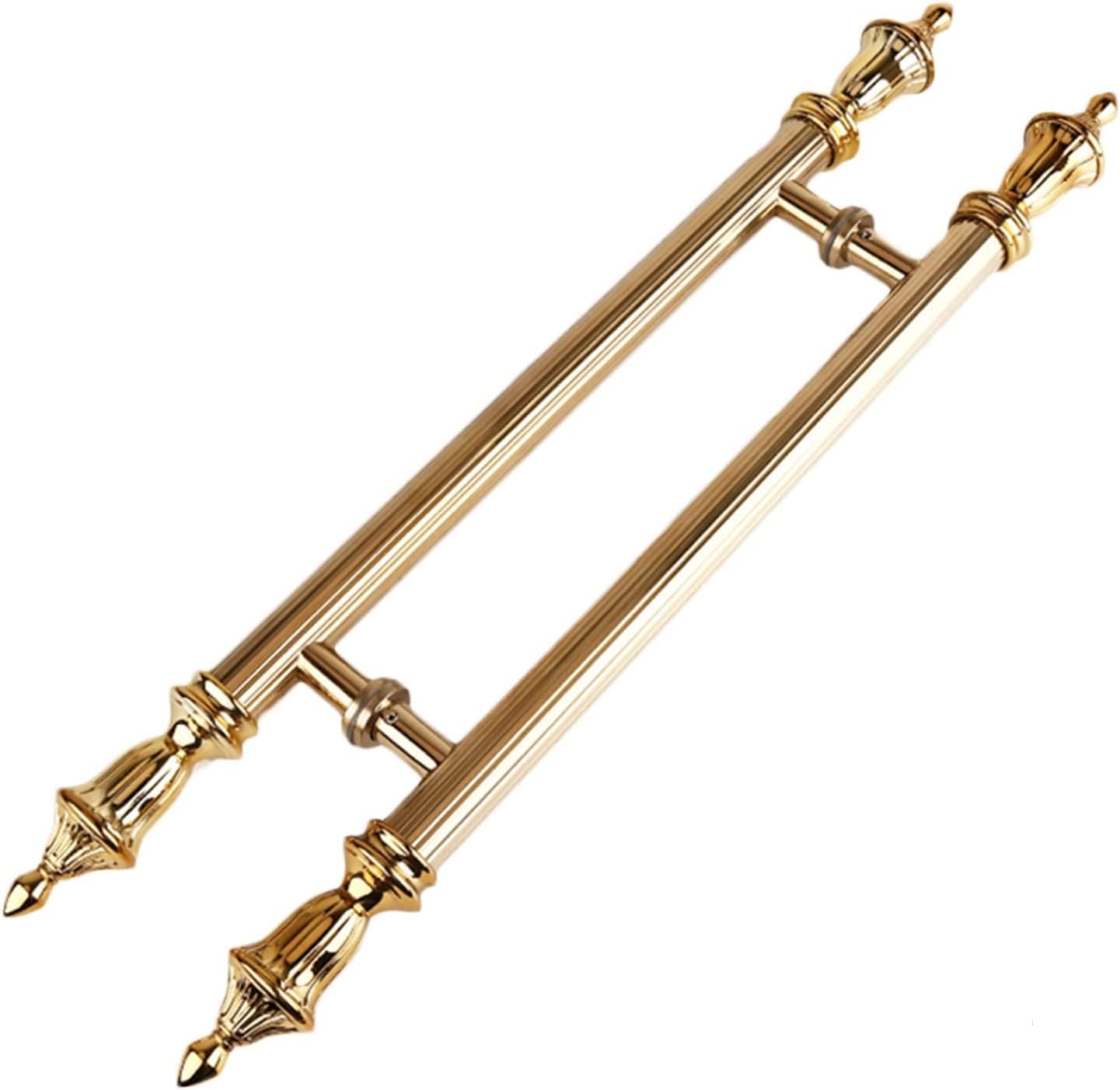 Poignée de porte principale ronde en acier inoxydable premium pour entrée moderne