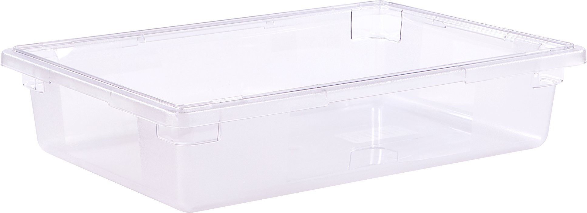 Carlisle1062107 StorPlus Stackable Food Storage Container, 8.5 Gallon, Clear (Pack of 6)