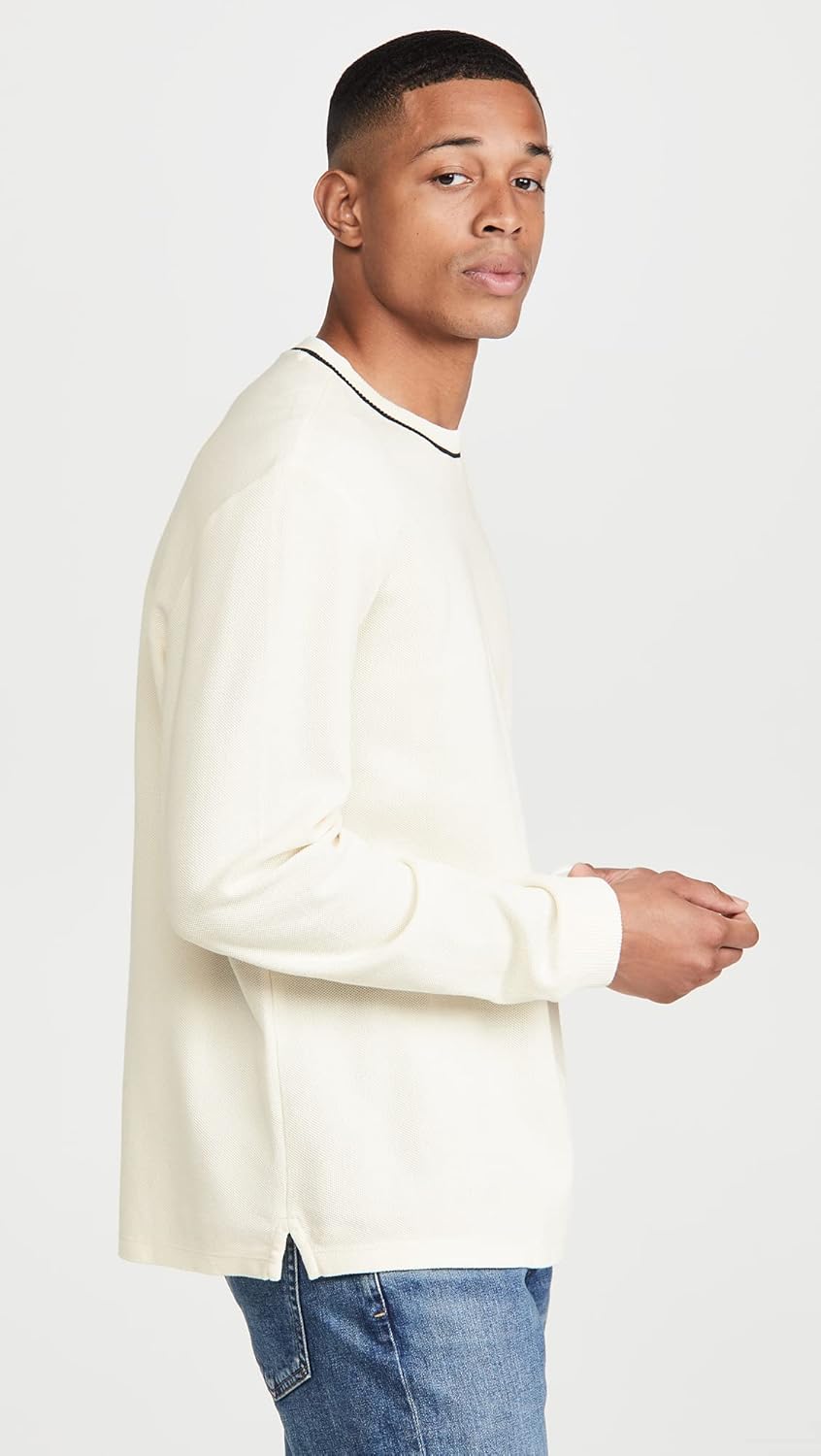 Club Monaco Men's Pique Sweatshirt - Image 4