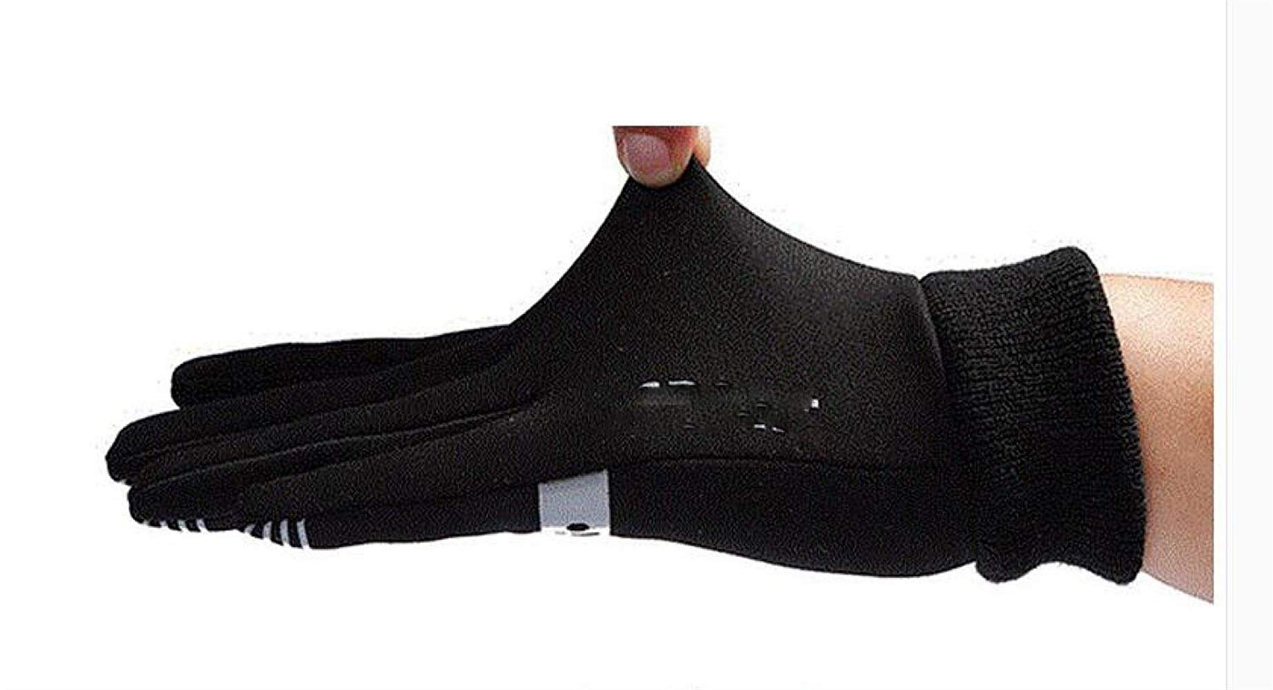 Unisex-Adult Mittens Sensing Fashion Zimowe Grube Ciepłe Rękawiczki Moda Męska Nowoczesne, Casualowe Rękawiczki Z Ekranem Dotykowym/Black/M