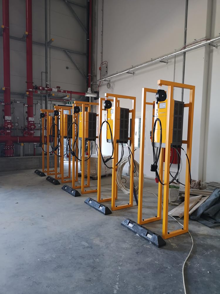 TECNA X-LIGHT.1 Federzug-Balancer mit Seil – Tragkraft 0,4–1 kg, Seillänge 2500 mm – Mini Werkzeugaufhängung für Druckluftwerkzeuge – Einziehbarer Federzug – Nylongehäuse Industriequalität