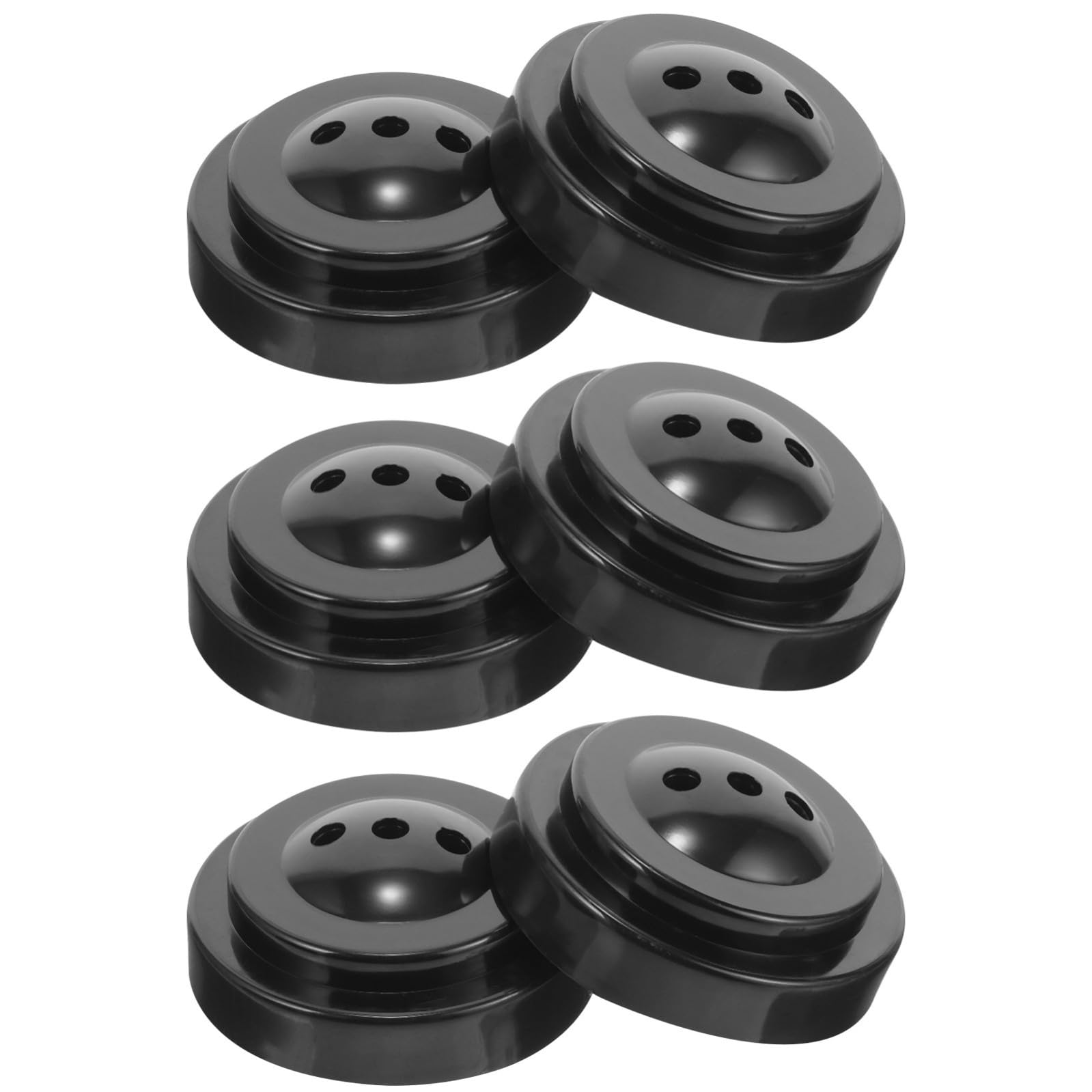 SUPERFINDINGS 20 Mini Portabandiere Da Scrivania In Plastica Nera, 6,3 X 2,6 Cm