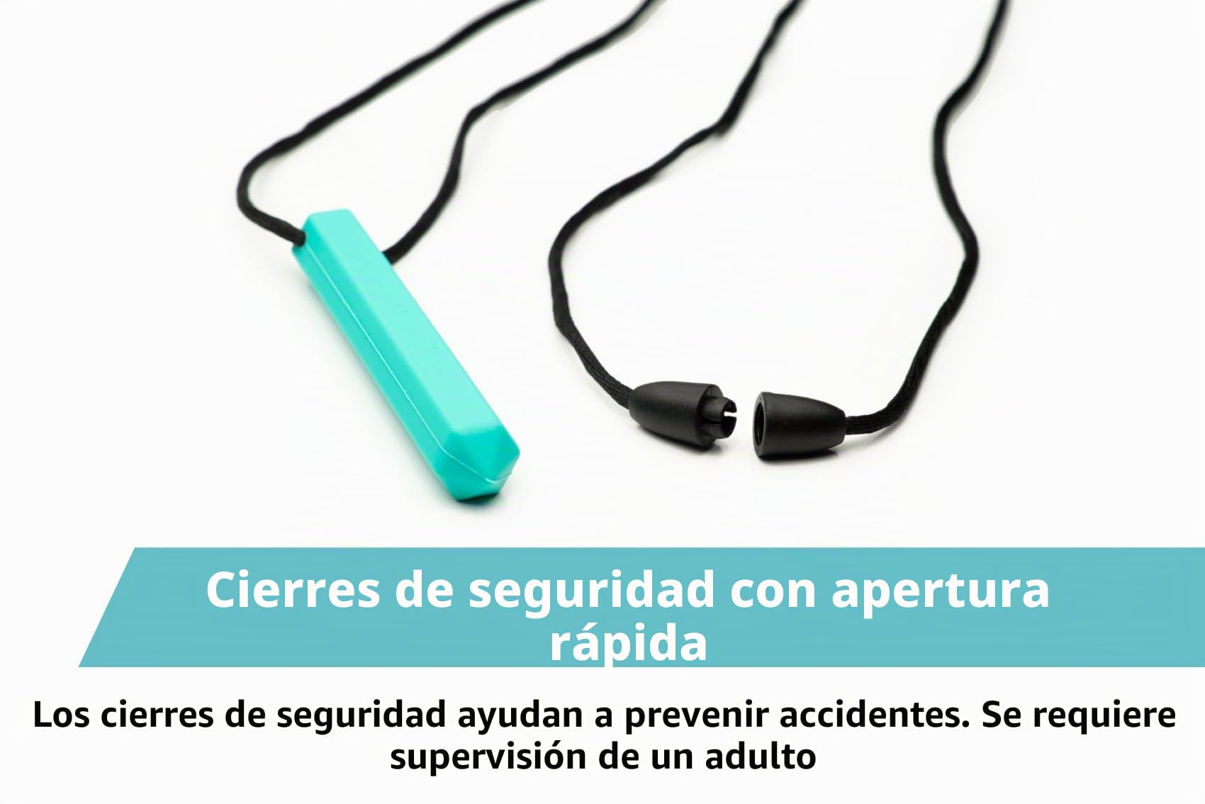 Tilcare Chew Chew Colgante (8 paquetes) - Lo mejor para niños o adultos a los que les gusta morder o tienen autismo - Colgante de silicona para masticar - Colgante masticable para niños y niñas