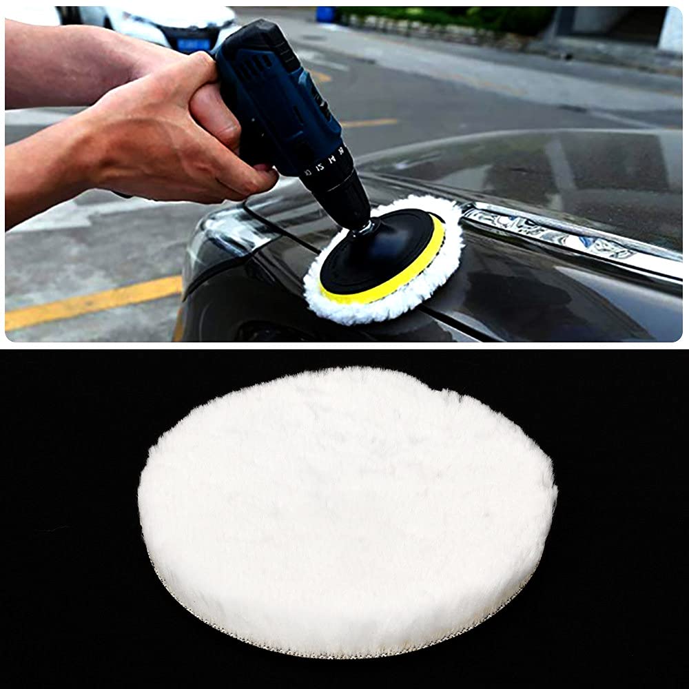 5 sztuk 6 calowe klocki woskowanie polerowanie nakładka polerska koła samochód Auto pielęgnacja lakieru samochodowego podkładki polerskie M14, A