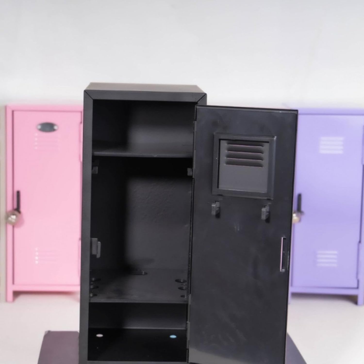 Mini Locker Multi Functional Decorative Girls Lockbox for Jewelry Keys Cards Black|Home & Garden|Furniture|Cabinets & Cupboards