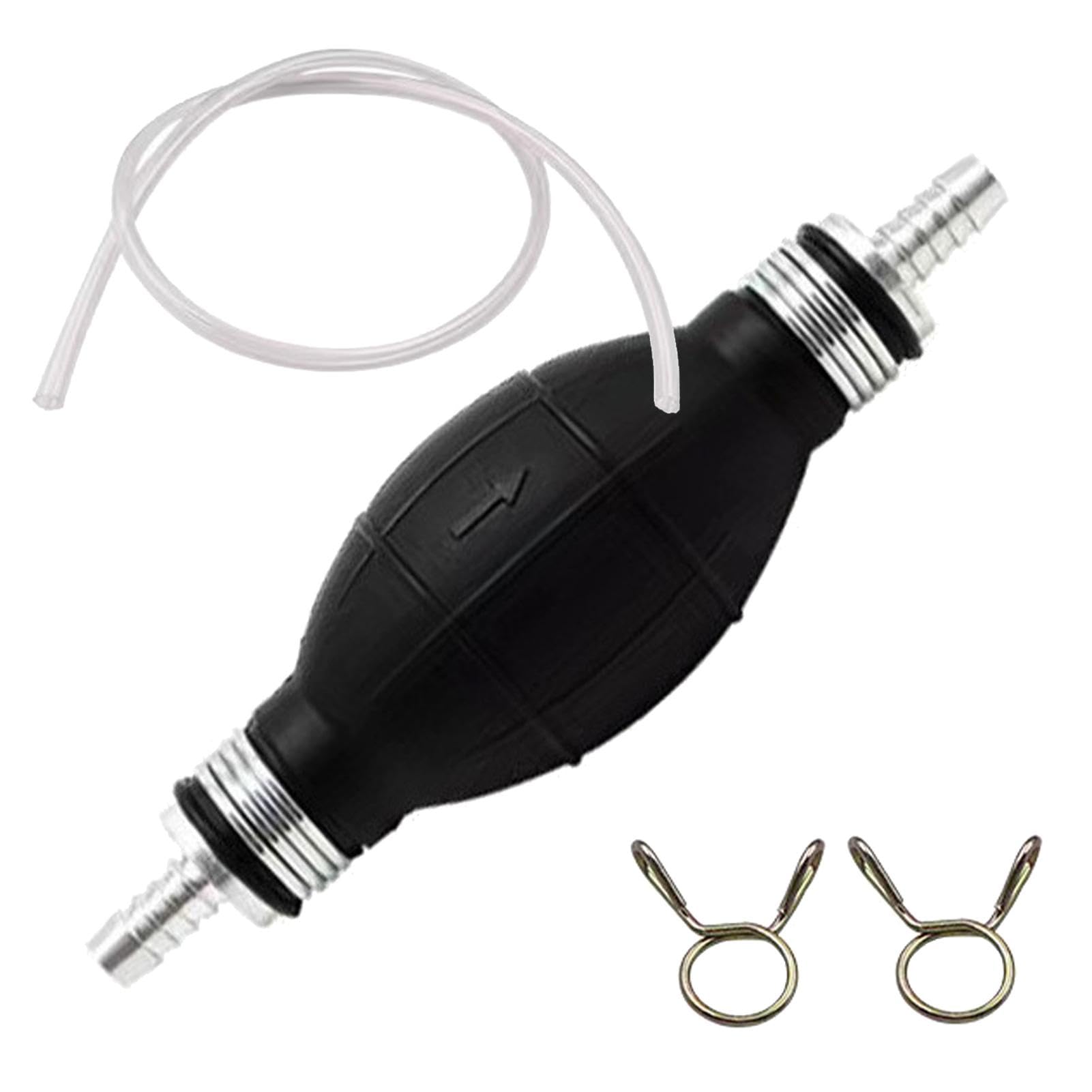 Glhbirnen-Kraftstofftransfer  Gummi-Kraftstofftransfer-Handpumpe, Vakuum-Kraftstoffleitungs-Handprimer  | Handkraftstoffpumpenbirne, Gassiphonpumpe,  Gummi-Aluminium-Kraftstoffpumpe fr Marine-Motorr : Amazon.de: Auto &  Motorrad