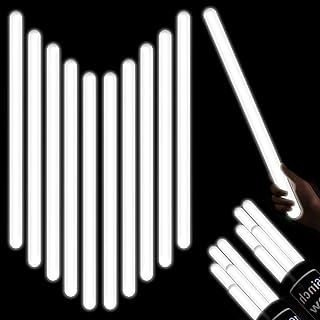 YOFOBU 12 Inch 24PCS White Glow Stick Bulk Jumbo Light Sticks Glow in the Dark Party Supplies Light Up Sticks Party Favors...
