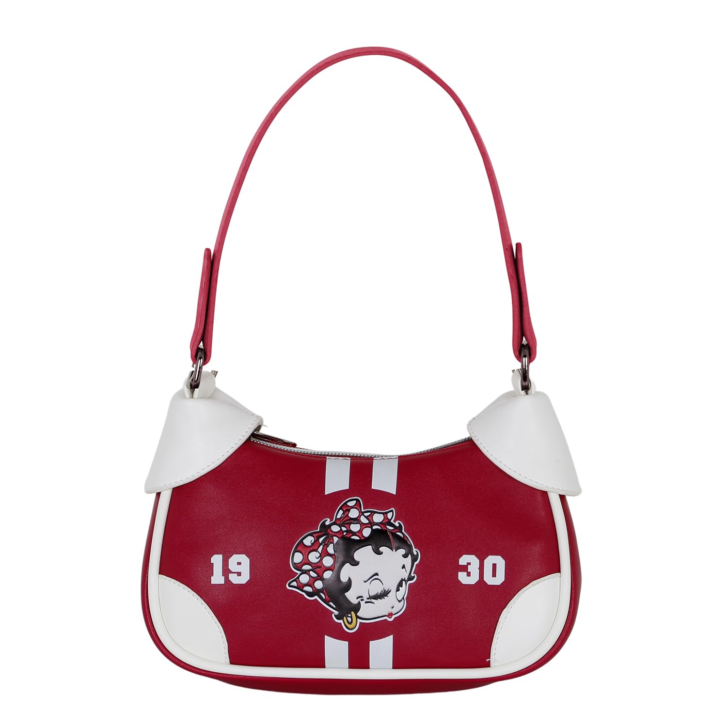 Betty Boop Varsity-Sac Fancy Casual, Bordeaux, 21,5 x 14,5 cm