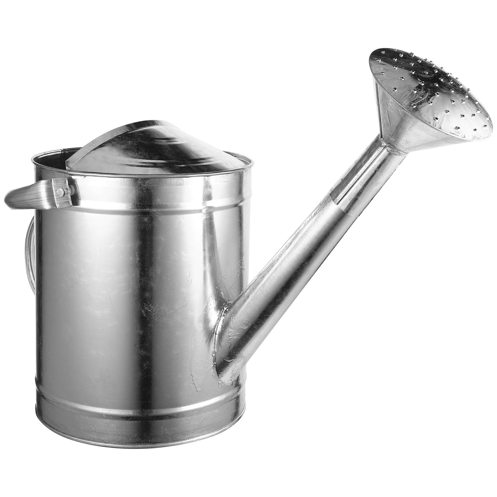 5l Gießkanne aus Eisen mit Langem Ausguss, Silber, Präzise
