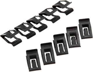 Mtsooning 50PCS Car Dashboard Retainer, Metal Front Console Dash Panel Trim Clip Replacement for Ford Mazda Audi Toyota Black